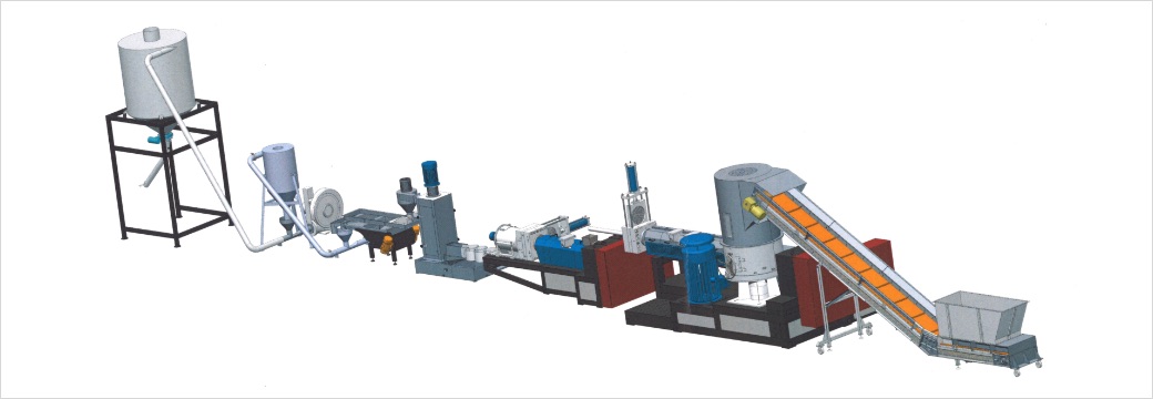 ペレット成形ライン